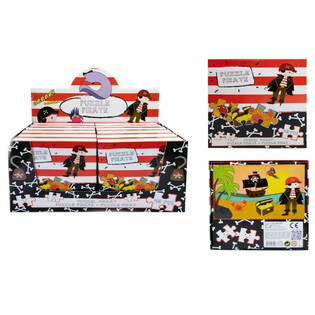 Puzzle dei Pirati 48 Pezzi - Display Completo (12 Unità)