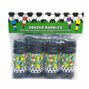 BOLLE DI SAPONE CALCIO 50ML (4 PEZZI)