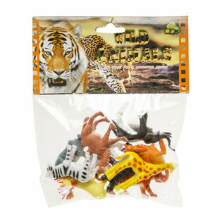 Confezione da 12 Personaggi Animali Selvaggi (12 pz.)