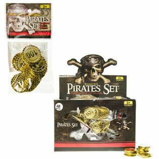 Display da 48 Sacchetti di Monete dei Pirati