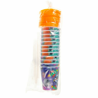 BICCHIERE / COPPA GELATO CON CANNUCCIA - SPACE (12 pz.)