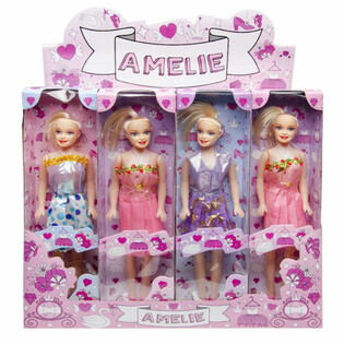 Bambole Amelie in Display (12 pz.)