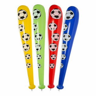Grande mazza da calcio gonfiabile, 84cm di lunghezza (12 pz.)