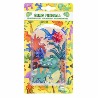 Gioco Flipper Dinosauro - Su Scheda (12 Pezzi)
