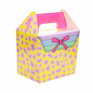 Scatola Menu / Portadolcetti Borsetta da Ragazza (12 Pezzi)