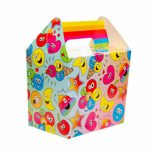 SCATOLA MENU / SCATOLINA REGALO SMILEY 14x10x17 cm (12 pz)