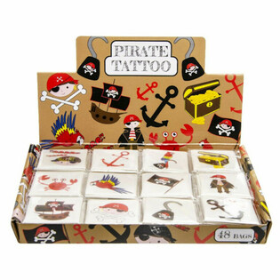 Tatuaggi Fun - Pirata (48 confezioni)