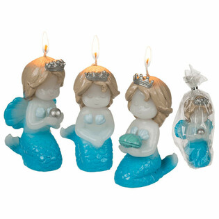 **MEGA ECONOMICO** CANDELA SIRENA / MERMAID IN DISPLAY (12 pz.)