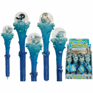 Penne a Sfera Sea Life con Glitter (Display da 12)
