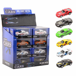 AUTO SUPER SPORT DIE CAST, SCALA 1:43 IN DISPLAY (24 pz.)