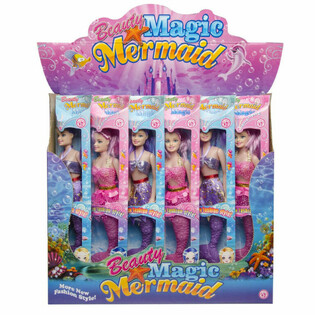 Bambola Sirena Magica Mermaid in Espositore (12 pz.)