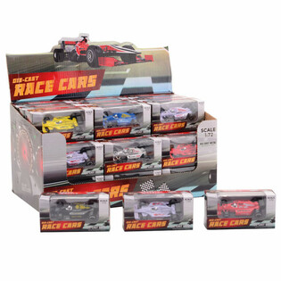 MIX AUTO DA CORSA F1 - SCALA 1:72 - IN DISPLAY (36 pz.)