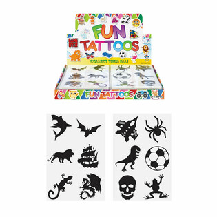 Display Tatuaggi Fun - Ragazzi (96 pz)