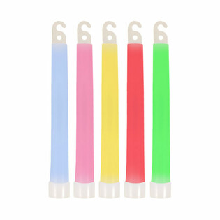 STICK LUMINOSI GLOW STICK - 15CM CON CORDINO - MIX COLORI (25 pz.)