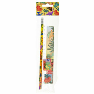 SET DA DISEGNO DINOSAURO 4 PEZZI (24 pz.)