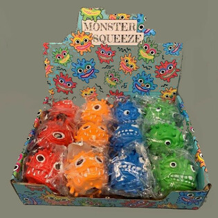 Mostri Squeeze in Display (12 pezzi)
