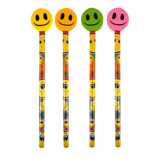 Matita Smiley Allegra con Gomma (24 pz.)