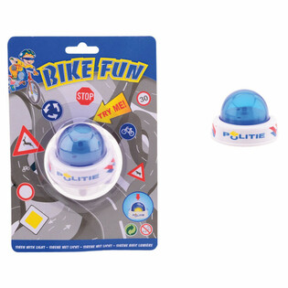 Sirena Polizia Bike Fun - Luce e Suono per Bici Bambini