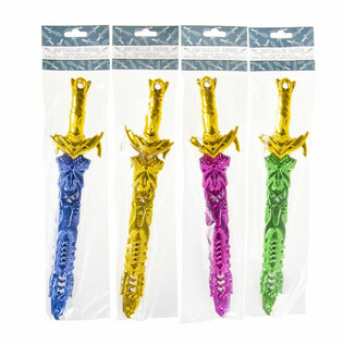 SPADA GIOCATTOLO METALLIZZATA, 33 CM (36 pz.)