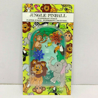 Gioco del Flipper Animali della Giungla su Card (12 pz.)