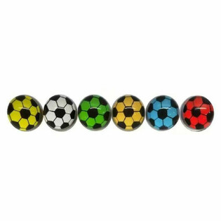 Mix Palline Rimbalzanti Calcio - Ø 3,2 cm (50 pz)