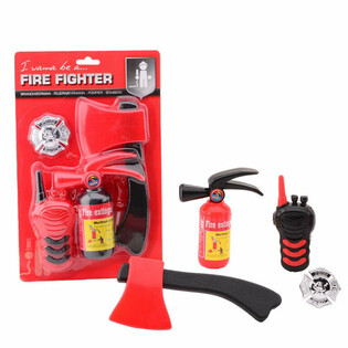 SET GIOCO VIGILE DEL FUOCO SU SCHEDA (1 pz.)