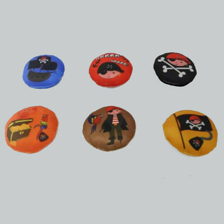 PELUCHE - PIRATA - DIAMETRO: 10 CM (48 pz.)