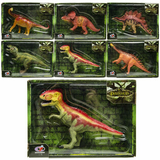 Personaggi Dinosauri - Confezione Regalo di Lusso - Assortiti (Set da 6)