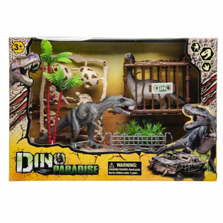Set da Gioco Dinosauri in Scatola Regalo