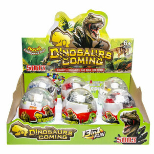 Mattoncini Bricks - Set Costruzione Dinosauro in Capsula (6 pz)