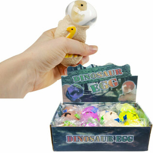 Uova di Dinosauro Squeeze in Display (12 pezzi)
