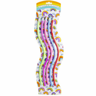 Set 5 Matite Flessibili Twisty XL su Cartoncino (10 pz.)