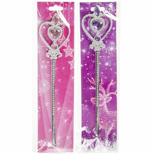 BACCHETTA MAGICA DA PRINCIPESSA, 32 CM (12 pz.)