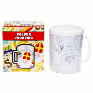 Sinterklaas / San Nicola Tazza da Colorare (2 pz.)