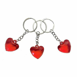 Set Portachiavi a Cuore (48 Pezzi)