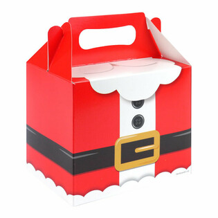 Box Menù - Natale Babbo Natale - 14 x 9,5 x 18 cm (12 pz.)