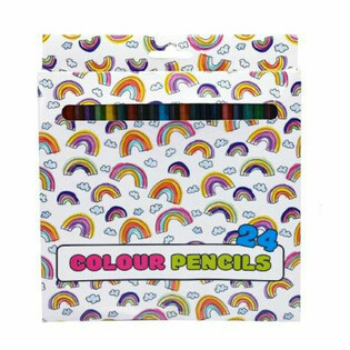 GRANDE SET DI MATITE COLORATE DA 24 PEZZI (12 pz.)