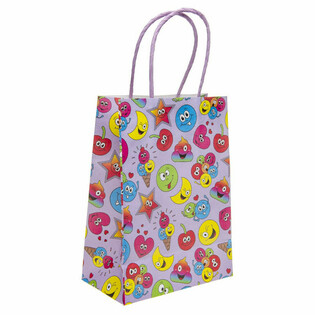 Sacchetti Regalo in Carta Smiley - 16x9x22 cm (12 pezzi)