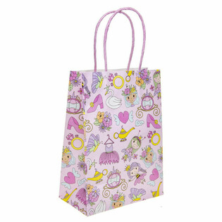 Sacchetti Regalo in Carta Principesse - 16x9x22 cm (12 pezzi)