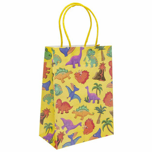 Sacchetti Regalo in Carta Dinosauro (12 Pezzi)