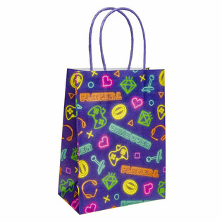 Sacchetto Regalo di Carta Gamer - 16x9x22 cm (12 pz.)