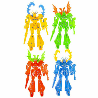 ACTION FIGURE ROBOT - COLORI MISTI (36 pz.)