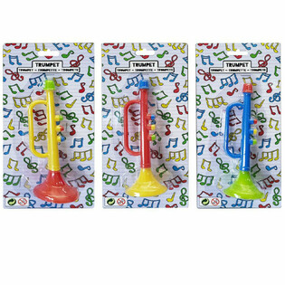 Trombette su Cartoncino - 15 cm - Colori Misti