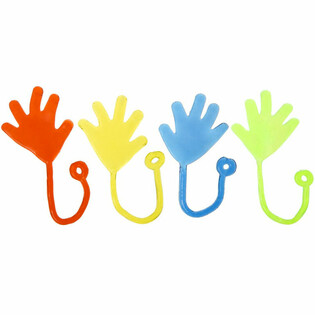 MANO APPICCICOSA CON CORDA - COLORI MISTI (48 pz.)