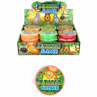 SLIME ANIMALI DELLA GIUNGLA IN DISPLAY (24 pz.)