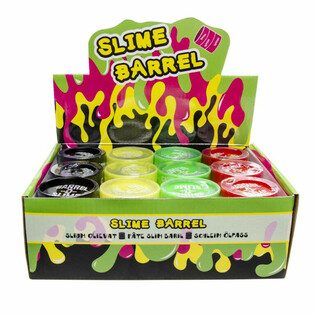 SLIME COLORATO IN BARILE IN DISPLAY (12 pz.)