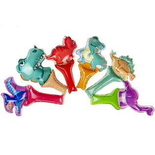 Palloncini a Mano Dinosauro Auto-gonfiabili (48 pezzi)