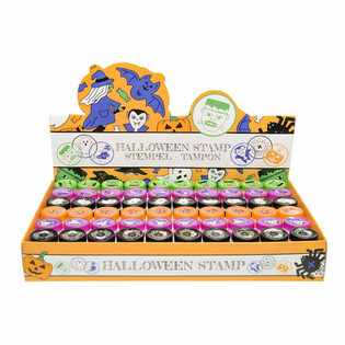 Timbri di Halloween in Espositore (60 pezzi)