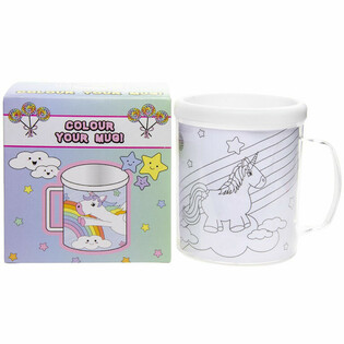 UNICORNO - COLORA LA TUA TAZZA (2 pz.)