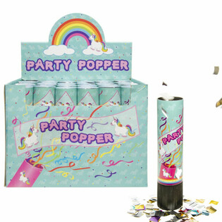 SPARACORIANDOLI PARTY - UNICORNO - IN DISPLAY (48 pezzi)
